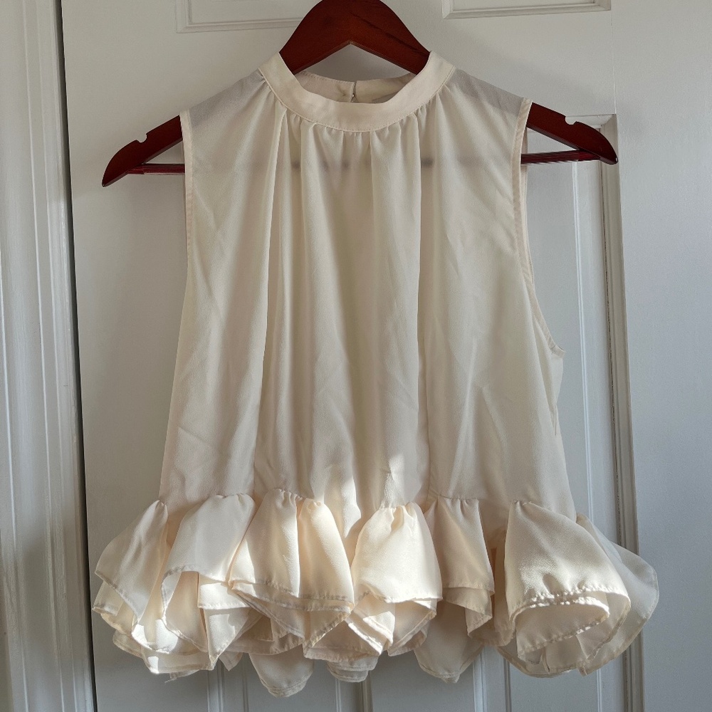 New chiffon top
